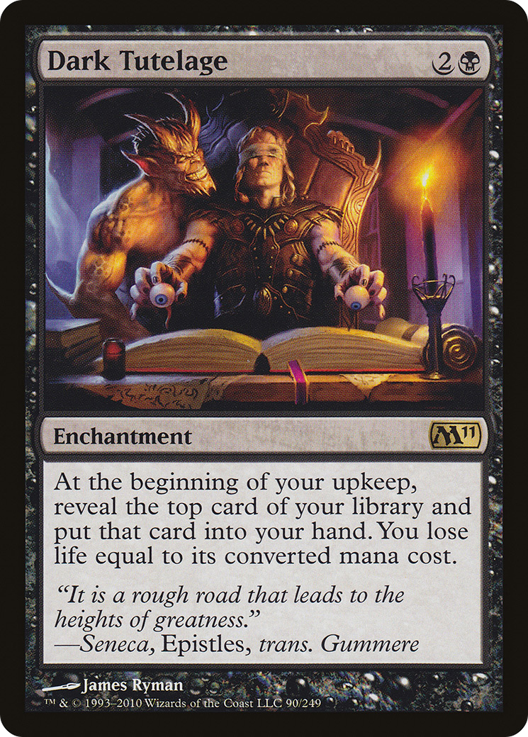Dark Tutelage [Magic 2011] Foil