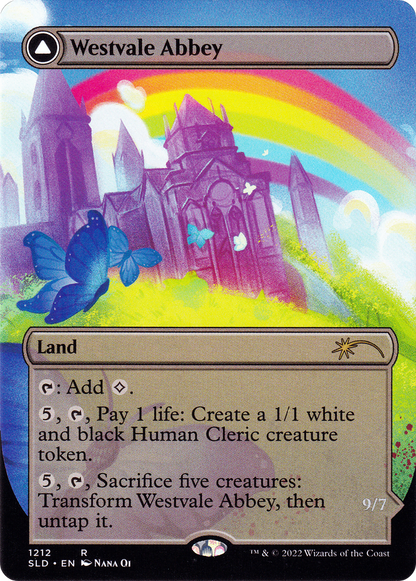 Westvale Abbey (Display Commander) – Thick Stock (1212) - Secret Lair Drop