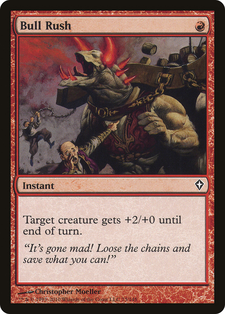 Bull Rush (073) Foil - Worldwake