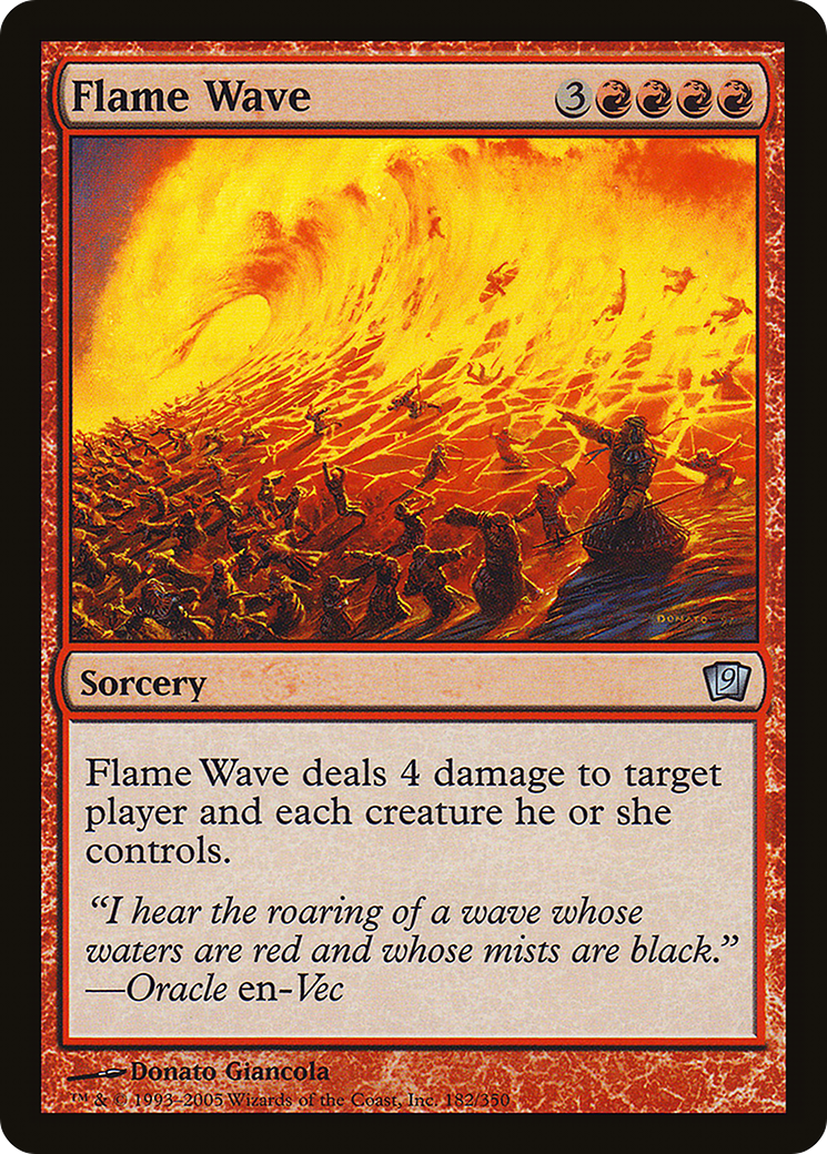 Flame Wave (182) - Ninth Edition