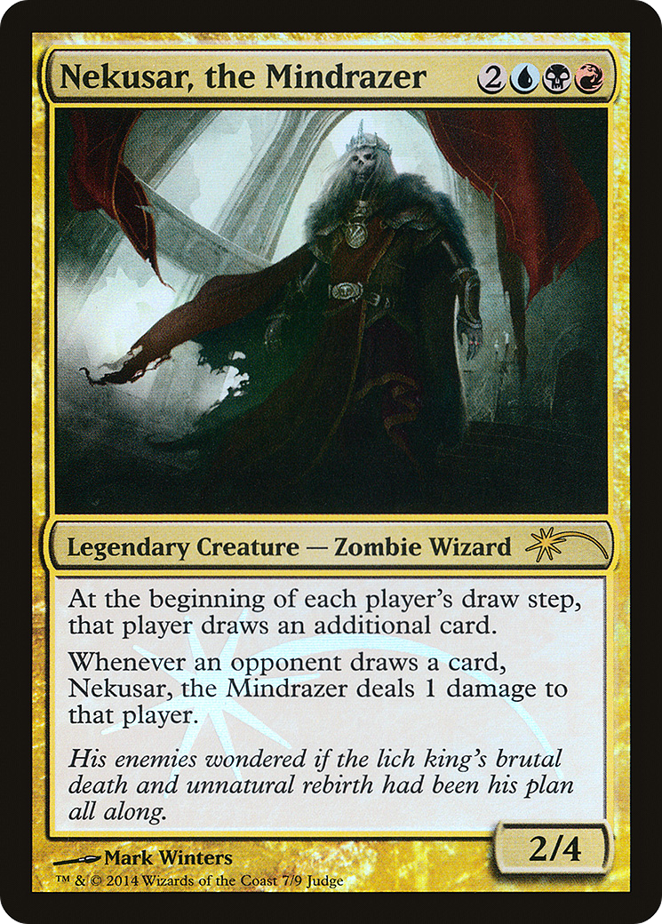 Nekusar, the Mindrazer [Judge Gift Cards 2014] | Silver Goblin