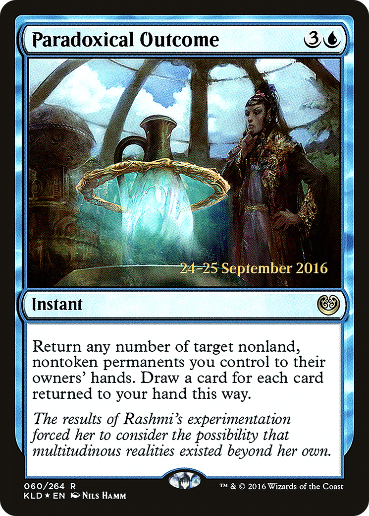 Paradoxical Outcome [Kaladesh Prerelease Promos] | Silver Goblin