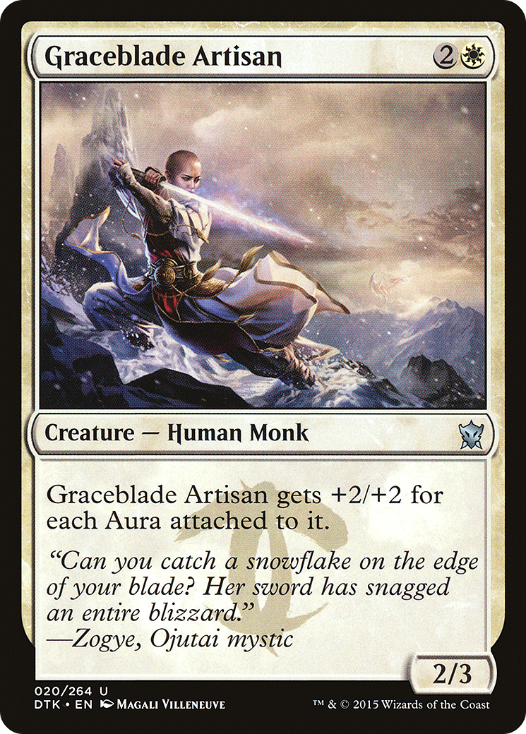 Graceblade Artisan [Dragons of Tarkir] Foil