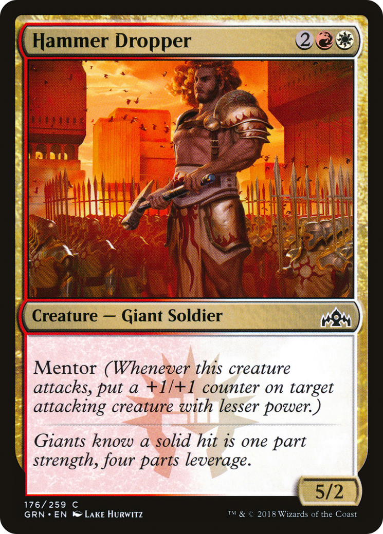 Hammer Dropper [Guilds of Ravnica] Foil