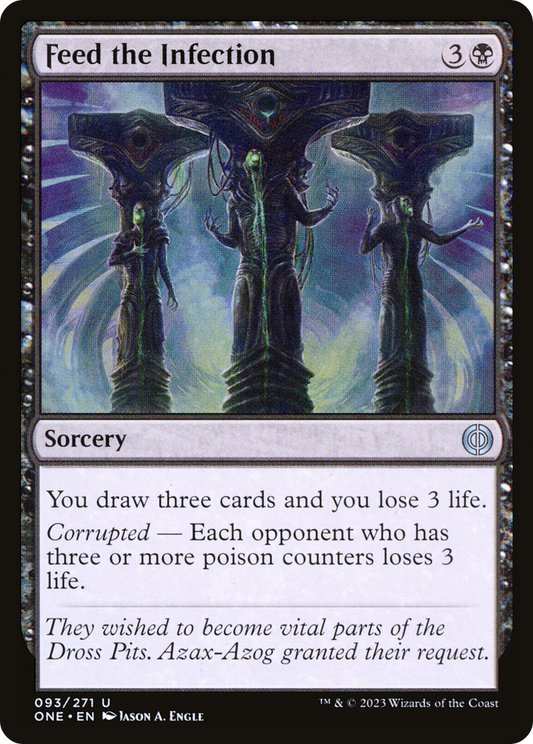 Feed the Infection [Phyrexia: All Will Be One] Foil