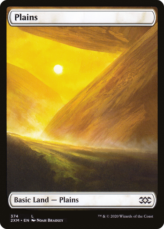 Plains (374) [Double Masters] Foil