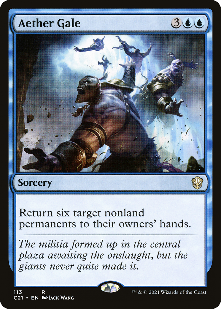 Aether Gale [Commander 2021]