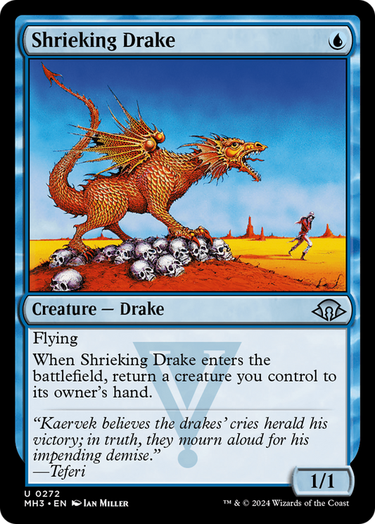 Shrieking Drake [Modern Horizons 3] Foil