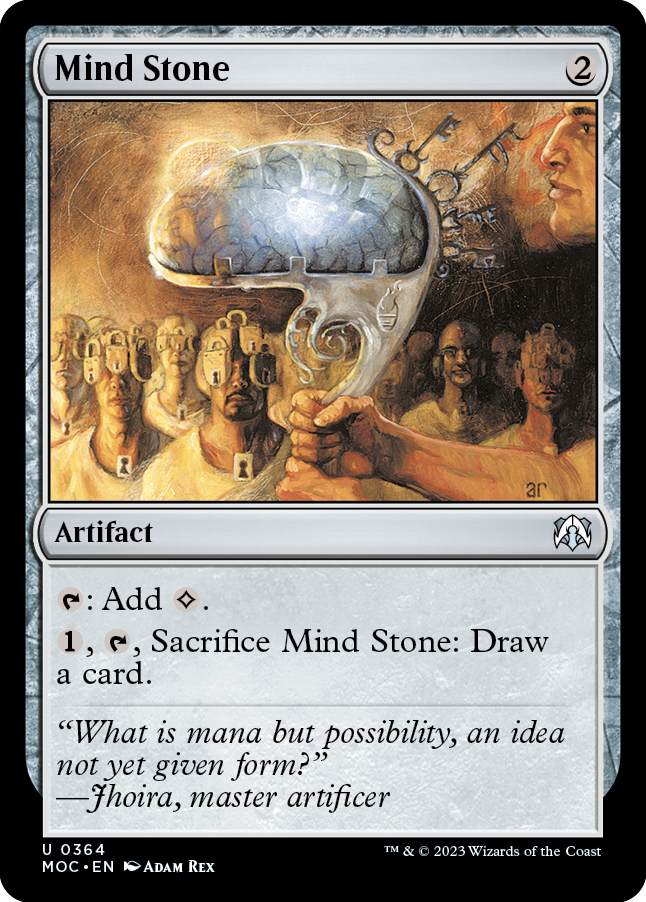 Mind Stone [March of the Machine Commander] | Silver Goblin