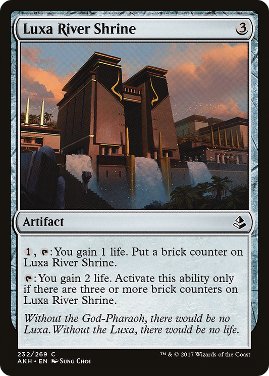 Luxa River Shrine [Amonkhet] Foil