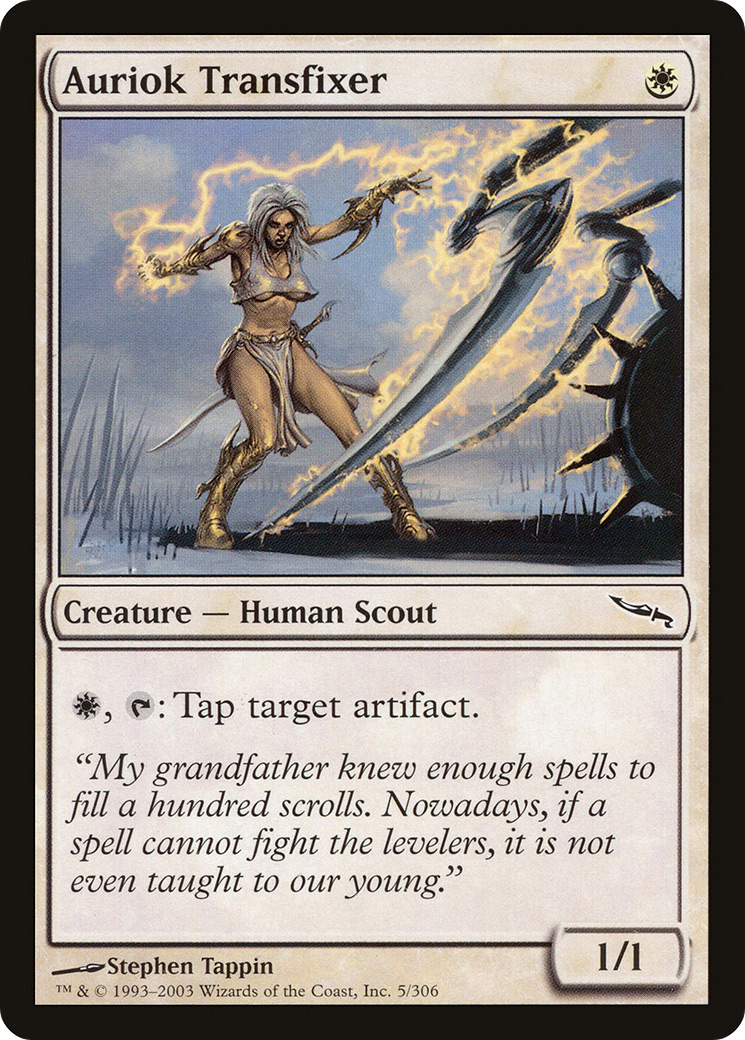 Auriok Transfixer [Mirrodin] Foil