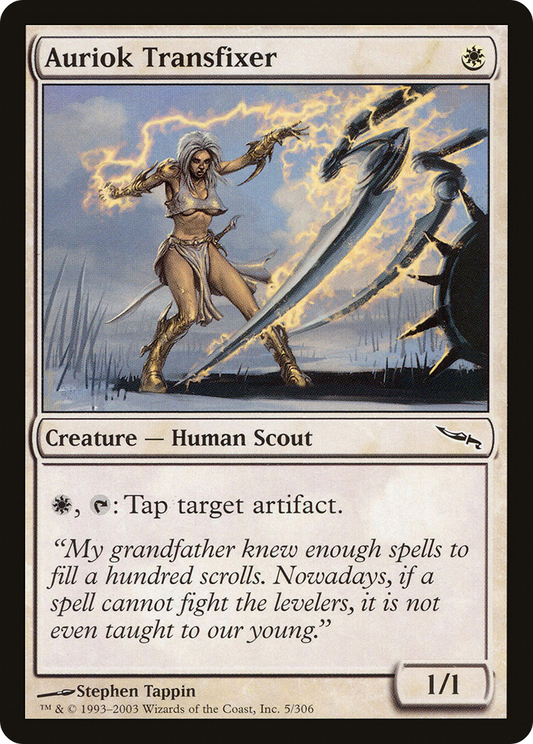 Auriok Transfixer [Mirrodin] Foil