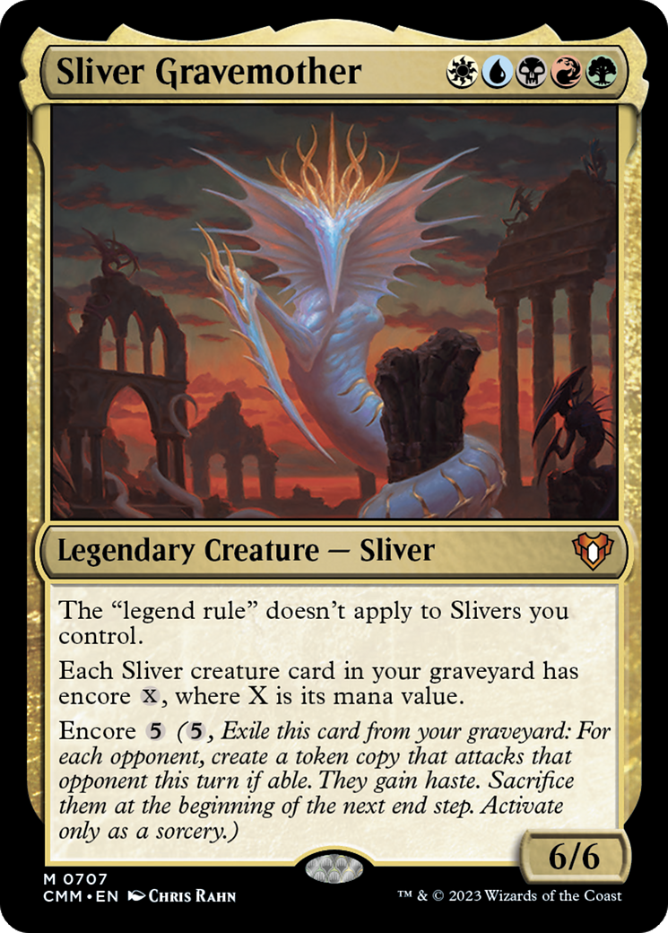 Sliver Gravemother [Commander Masters] Foil