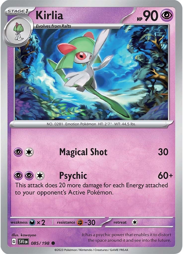 Kirlia (085/198) [Scarlet & Violet: Base Set] | Silver Goblin