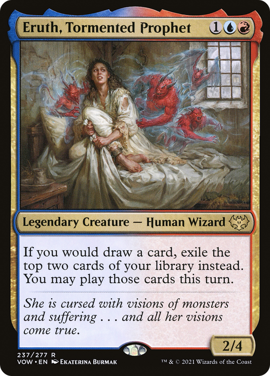 Eruth, Tormented Prophet [Innistrad: Crimson Vow] Foil