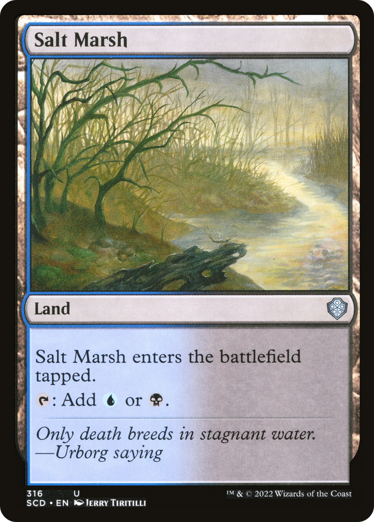 Salt Marsh [Starter Commander Decks] | Silver Goblin