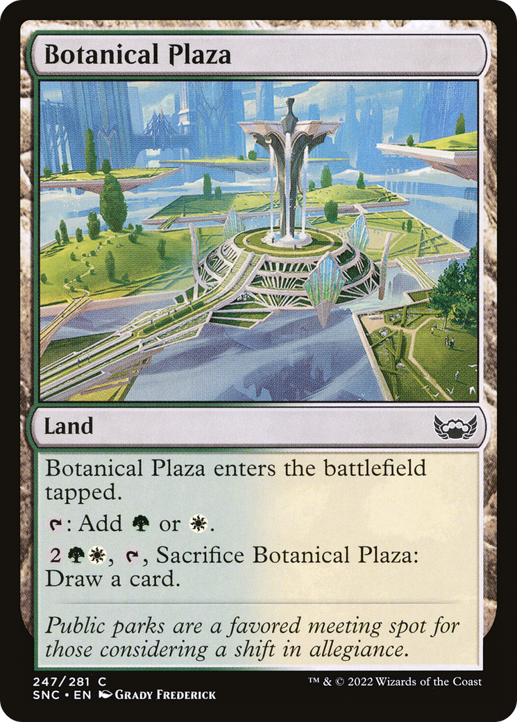 Botanical Plaza [Streets of New Capenna] Foil