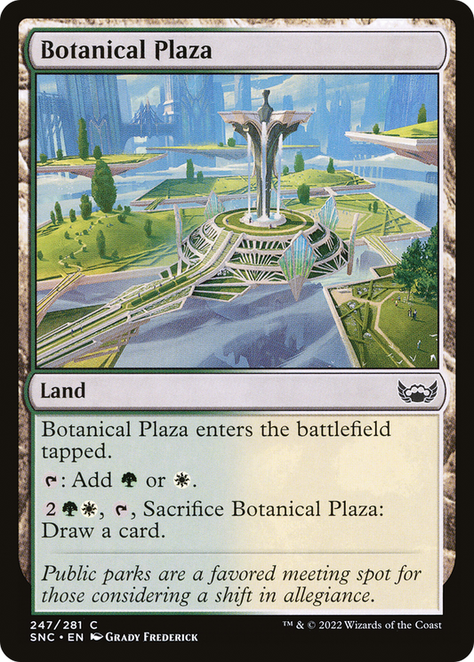 Botanical Plaza [Streets of New Capenna] Foil