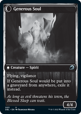 Beloved Beggar // Generous Soul [Innistrad: Double Feature] Foil