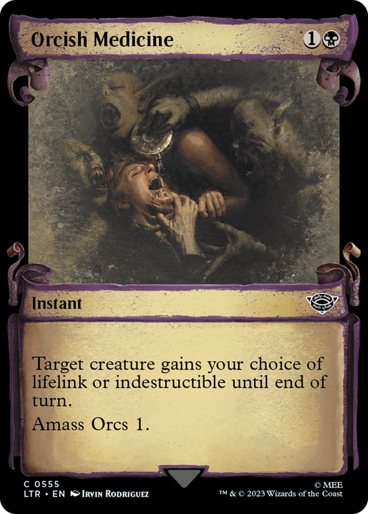 Orcish Medicine [The Lord of the Rings: Tales of Middle-Earth Showcase Scrolls] Foil