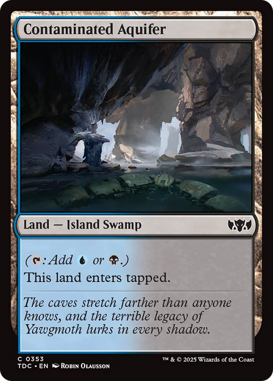Contaminated Aquifer (353) - Commander: Tarkir: Dragonstorm