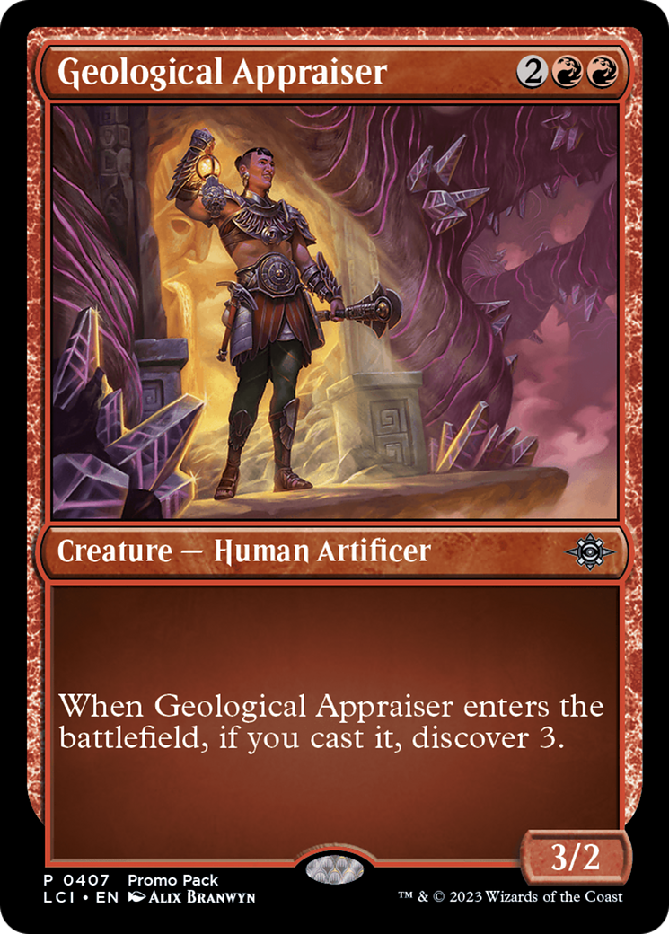 Geological Appraiser [The Lost Caverns of Ixalan Promos] Foil