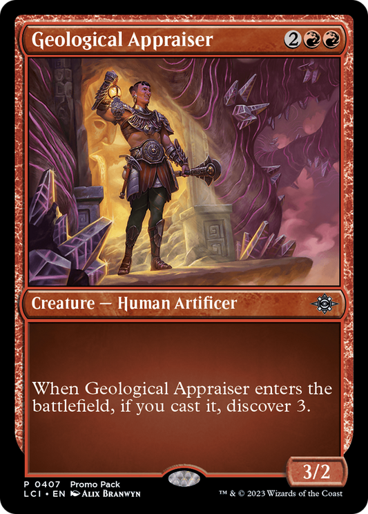 Geological Appraiser [The Lost Caverns of Ixalan Promos] Foil