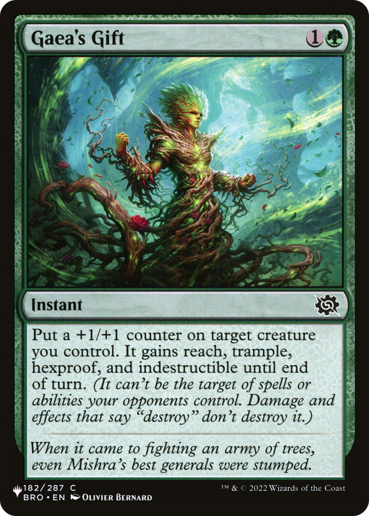 Gaea's Gift (BRO-182)