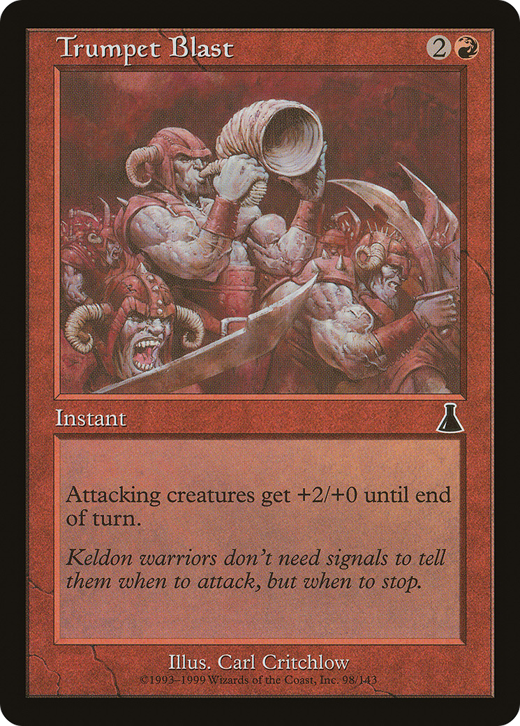 Trumpet Blast [Urza's Destiny] Foil