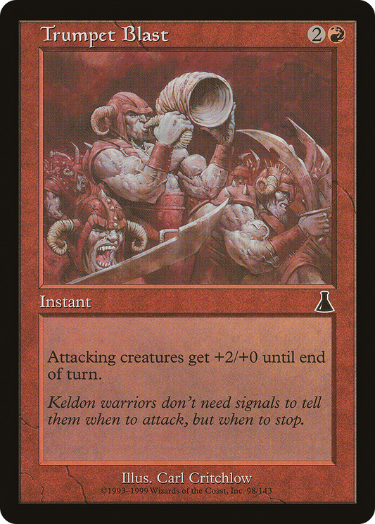 Trumpet Blast [Urza's Destiny] Foil