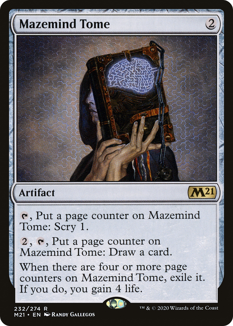 Mazemind Tome [Core Set 2021] Foil