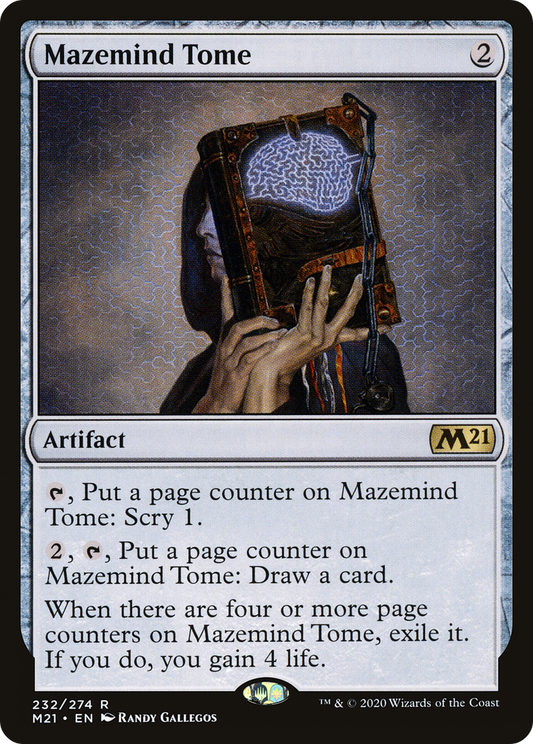 Mazemind Tome [Core Set 2021] Foil