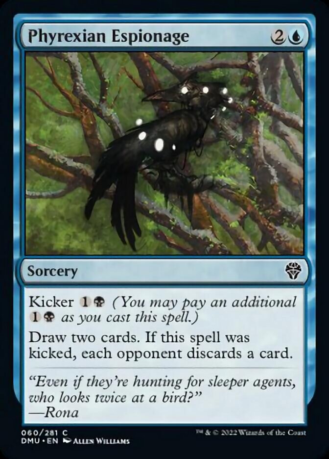 Phyrexian Espionage [Dominaria United] | Silver Goblin