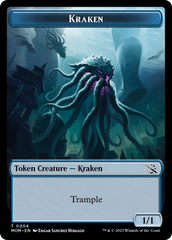 Treasure (20) // Kraken Double-Sided Token [March of the Machine Tokens] | Silver Goblin