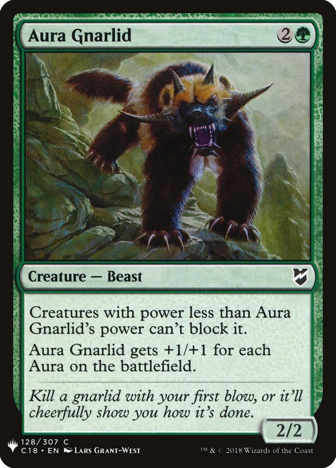 Aura Gnarlid [Mystery Booster] | Silver Goblin