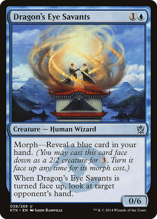 Dragon's Eye Savants [Khans of Tarkir] Foil