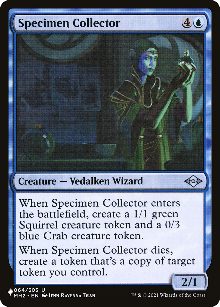 Specimen Collector [The List Reprints] | Silver Goblin