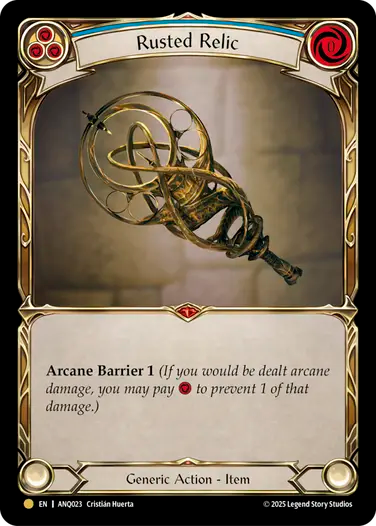 Rusted Relic (ANQ023) Cold Foil - Compendium of Rathe: Antiquity Pack