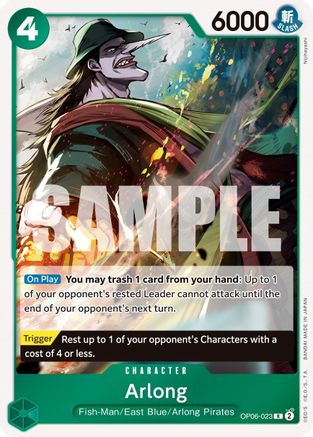 Arlong (OP06-023) Foil