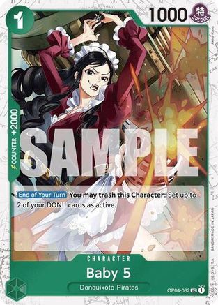 Baby 5 (Jolly Roger Foil) (OP04-032) Foil