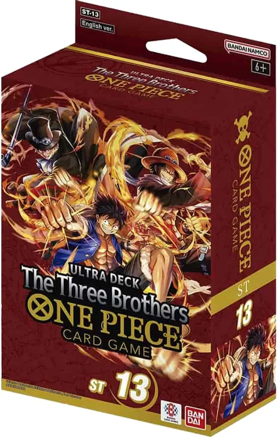 One Piece CG: Ultra Deck - The Three Brothers [ST-13] | Silver Goblin