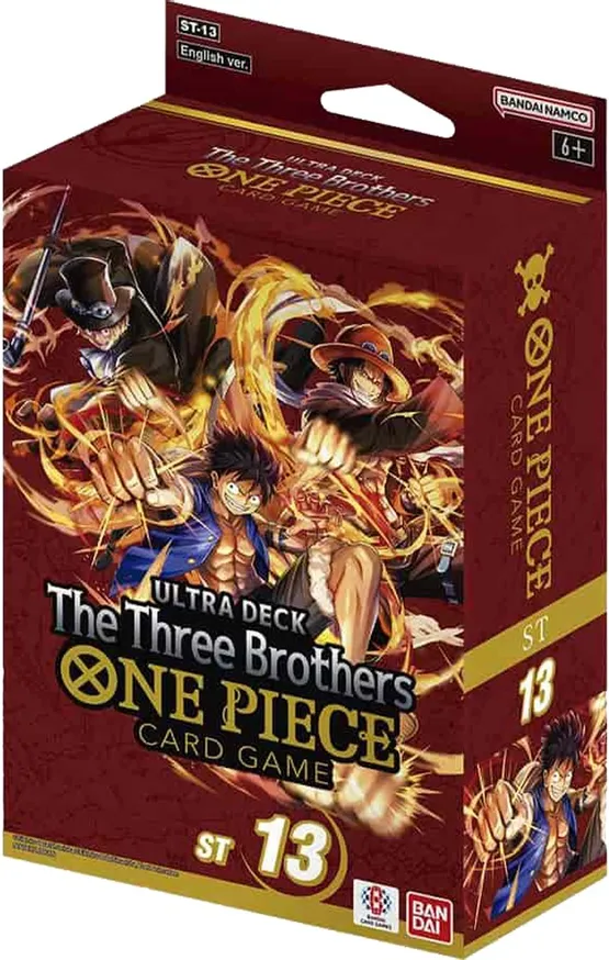 One Piece CG: Starter Deck - The Three Brothers [ST-13] | Silver Goblin