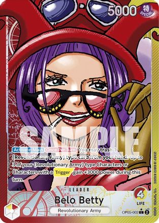 Belo Betty (Alternate Art) (OP05-002) Foil