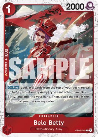 Belo Betty (Jolly Roger Foil) (OP05-015) Foil