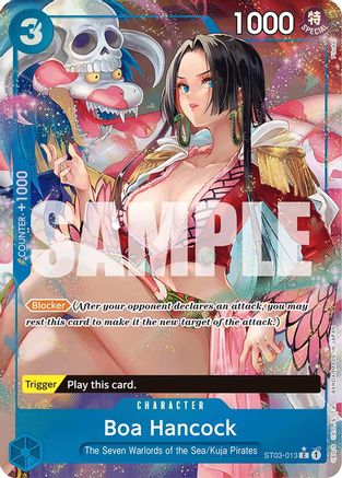Boa Hancock (Alternate Art) (ST03-013) Foil