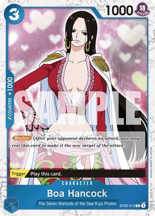 Boa Hancock (Jolly Roger Foil) (ST03-013) Foil