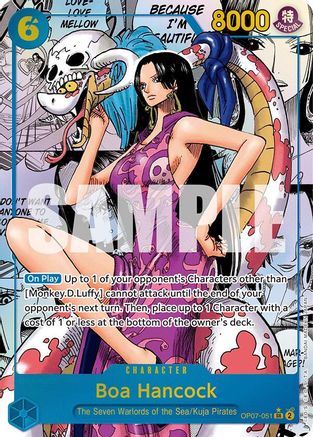 Boa Hancock (Parallel) (Manga) (OP07-051) Foil