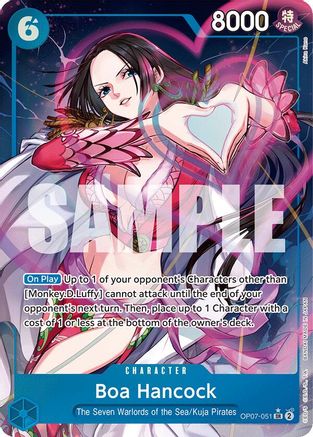 Boa Hancock (Parallel) (OP07-051) Foil