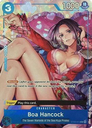 Boa Hancock (Premium Card Collection -Best Selection Vol. 2-) (ST03-013) Foil