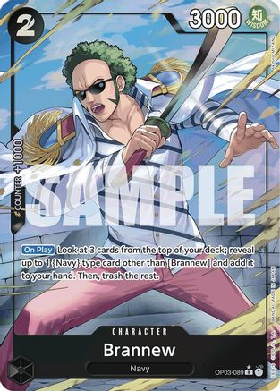 Brannew (Alternate Art) (OP03-089) Foil